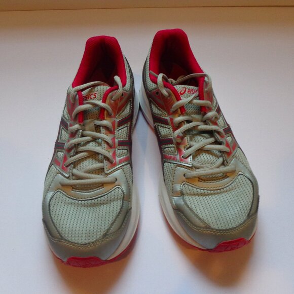 ASICS Women's Running Walking Lightweight Shoes T7K8N Pink Gray Size 9 in EUC - Picture 4 of 7